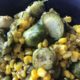 Weekend Recipe: Spiced Brussel Sprouts & Corn Harvest